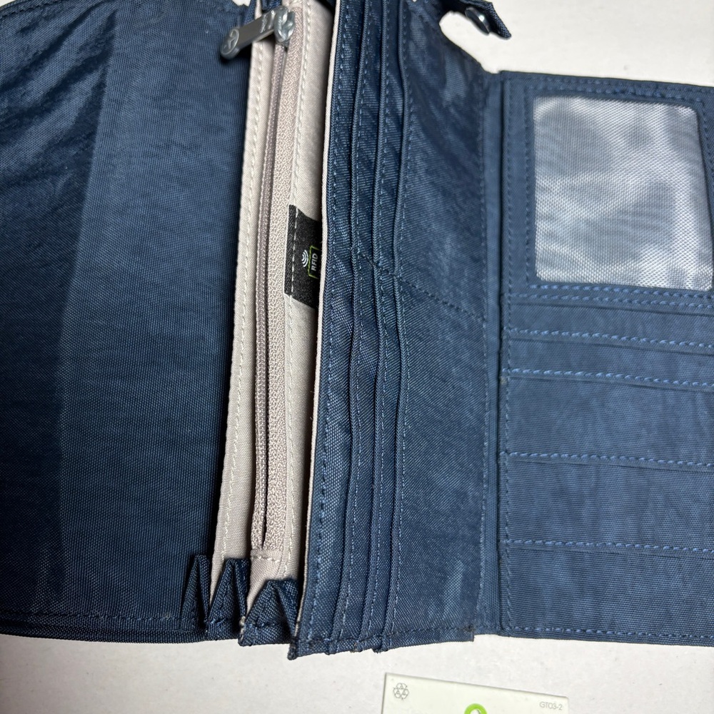 Kipling Money Wallet, Navy - Picture 7 of 11